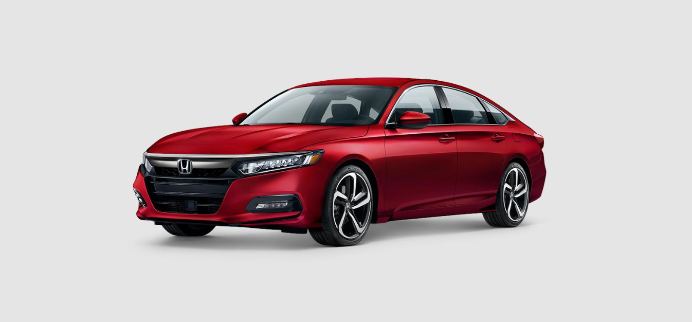 2020 Honda Accord Sport Red Front Exterior Picture